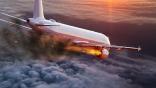 Airplane fire