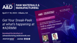 Aviation Week Network’s A&D Raw Materials & Manufacturing Conference 