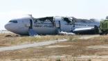 Asiana Airlines crash site