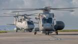 Royal Navy merlin aw101 helicopters