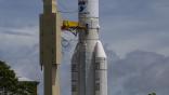 Ariane 5 on European Spaceport launchpad