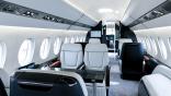 Falcon 6X business jet interior