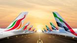 emirates and Srilankan airlines jets