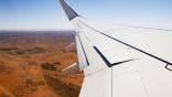 jet over Australia