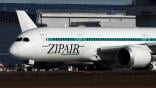 Zipair aircraft
