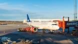 SAS jet on tarmac at Arlanda