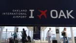 oakland international airport sign