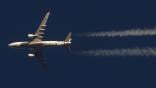 Air Italy A330-200 contrails