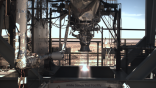 Orion Service Module test firing