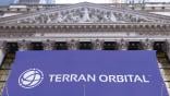 Terran Orbital banner at NYSE