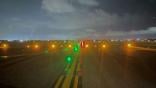runway lights at JFK