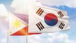 Flags of South Korea and Philippines