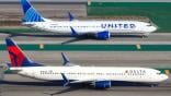 Delta Air Lines and United Airlines