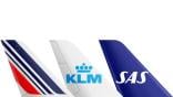 SAS AF-KLM tails