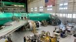 Boeing 737 production line