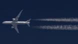 air france 787-9 contrails