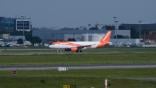 easyjet jet at toulouse airport