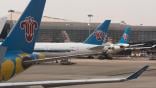 china southern jets parked