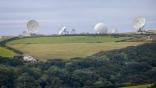 ground satellite station in cornwall