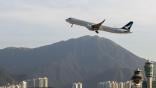 cathay pacific jets at HKIA