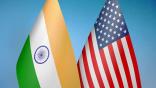 Indian and U.S. flags