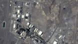 Credit: Planet Labs; Credit: Iran’s Natanz facility after the June U.S. air strike.