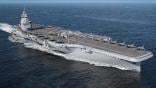 Rendering of French next-generation carrier PANG on the water