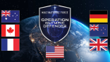 The U.S. and France, partners in the U.S.-led Multinational Force- Operation Olympic Defender, are planning a second on-orbit demonstration. Credit: U.S. Space Force