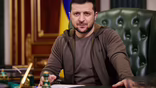 VOLODYMYR ZELENSKYY President of the Ukraine speaking on Ukrainian TV on 14 March 2022. Contributor: Pictorial Press Ltd