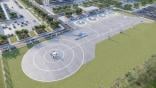 Vertiports by Atlantic artist rendering of airfield