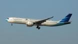 garuda indonesia a330neo flying