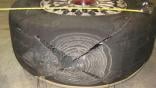 American Airlines Boeing 737 tire