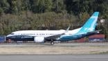 Boeing 737 MAX aircraft on runway