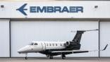 An Embraer Phenom 300E. 