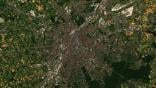 brussels seen from space