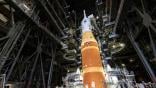  NASA's second Space Launch System rocket and Orion capsule are being prepared to roll out to Launch Complex 39B at the Kennedy Space Center on Jan. 17 for a tanking test ahead of launch possibly in early February. 