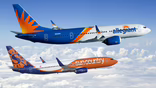 Rendering of Sun Country and Allegiant airliners pic 1