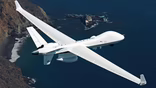 MQ-9B SkyGuardian also known as the Reaper or Predator An aerial surveillance drone which can also be armed with a Paveway missile. Photo: General Atomics Aeronautical Systems Inc Contributor: Pictorial Press Ltd