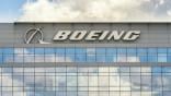 Boeing building with Boeing sign