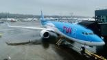 TUI Airline 55th 737-8 at Boeing Field.