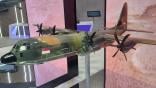 hercules airlifter model at singapore airshow