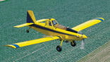 Air Tractor aircraft in flight