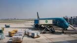 Vietnam Airlines plane at Hanoi airport