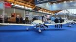 Elixir’s exhibit at Aero Friedrichshafen the day before the show opens. 