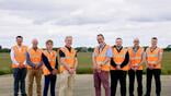 Air traffic control team at Doncaster Sheffield
