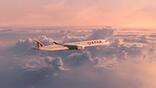 Qatar Airways aircraft inflight