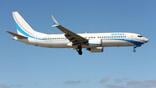 Enter Air 737-8 inflight