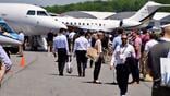the static display at the NBAA White Plains Regional Forum