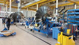 Rolls-Royce Trent engine shop
