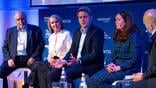 (L-R): Leslie Vella, President, Malta Tourism Authority; Debbie Hindle, Chair, ICRT global; Scott Lawson, Senior ESG Manager, easyJet holidays; and Lyn Donnelly, Senior Sustainable Growth Manager, VisitScotland.